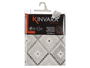 Kinvara Mantel Antimanchas Loneta 140x180 cm Rombos Gris (Set de 6)