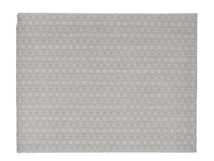 Kinvara Mantel Loneta Antimanchas 140x180 cm Estrella Gris (Set de 6)