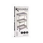 Kinvara Carro Plegable de 3 Alturas Gris