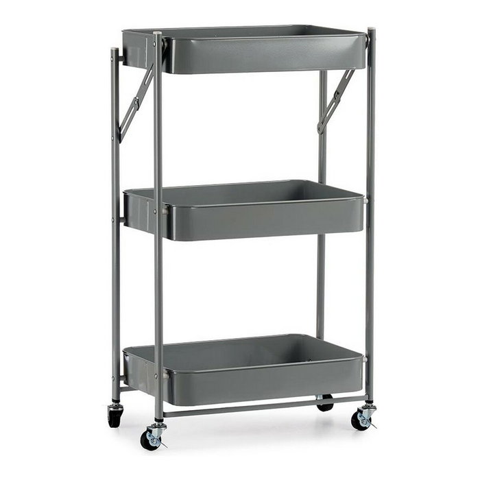 Kinvara Carro Plegable de 3 Alturas Gris