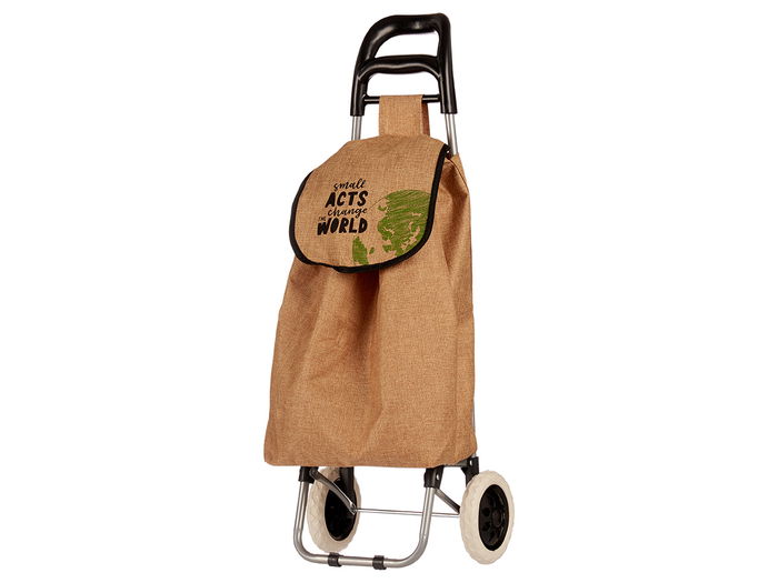 Kinvara Carro de Compra Small 36 cm x 95 cm x 35 cm Plástico y Metal (Set de 10)