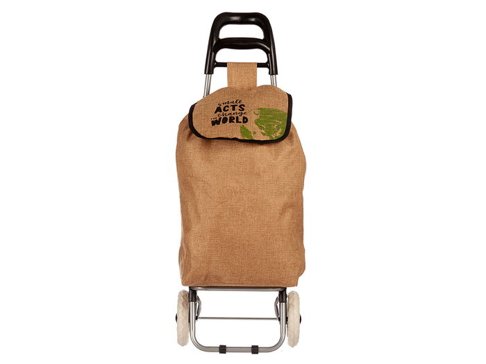 Kinvara Carro de Compra Small 36 cm x 95 cm x 35 cm Plástico y Metal (Set de 10)