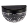 Ibergarden Set de Luz Solar Exterior Pared Luz Fría Negro (Pack de 24)