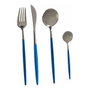 Kinvara Set de Cubiertos 8pcs Plata Azul