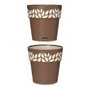 Maceta Autorriego Stefanplast 3920111 Marrón Beige Plástico 19 x 19 x 19 cm