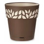 STEFANPLAST Maceta CLOE Marrón-Beige con Reserva de Agua