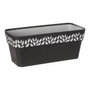 STEFANPLAST Jardinera Cloe Antracita 30cm