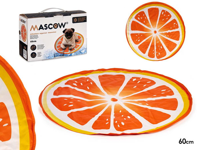 Mascow Alfombra Refrescante para Mascota Naranja 59x59 cm (Set de 6) Mascow Alfombra Refrescante para Mascota Naranja 59x59 cm (Set de 6)