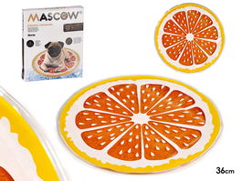 Mascow Alfombra Refrescante para Mascotas Naranja 35 x 35 cm (Set de 12)