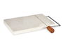 Kinvara Tabla Cortar Queso Marmol Blanco 21 x 2.5 x 24 cm (Set de 8)