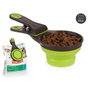Mascow Pinza Cuchara Dosificador 3 en 1 237ml Verde y Gris