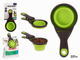 Mascow Pinza Cuchara Dosificador 3 en 1 237 ml 19x6x9 cm (Set de 24)