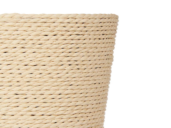 Ibergarden Macetero Cuerda 18 x 16 cm Blanco Natural con Interior Plástico (Set de 24) Ibergarden Macetero Cuerda 18 x 16 cm Blanco Natural con Interior Plástico (Set de 24)