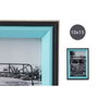 GIFTDECOR Portafotos de Madera 10x15 Negro y Azul