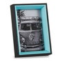 GIFTDECOR Portafotos de Madera 10x15 Negro y Azul