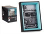 GIFTDECOR Portafotos de Madera 10x15 Negro y Azul