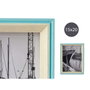GIFTDECOR Portafotos de Madera 15x20 Azul y Blanco