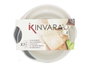 Kinvara Set 3 Bol Medidor con Silicona 21,7x14x24,5 cm Plástico TPE Beige y Gris 1,5+2+2,5 l (Set de 12)