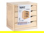 Kipit Cajonera Madera 4 Cajones Natural 30x37.4x38.5 cm