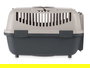 Mascow Transportin Plastico Antracita 31x31x48cm para Mascotas hasta 6 kg (Set de 20)