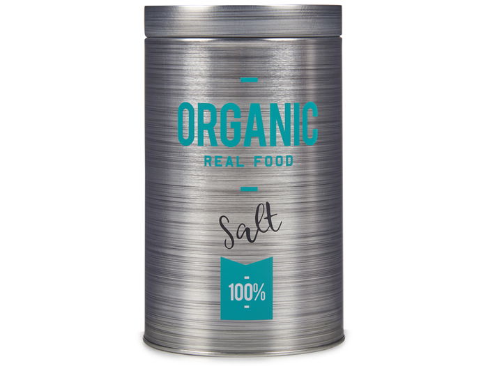 Kinvara Bote Hojalata Redondo Organic Sal 10 cm x 18 cm x 10 cm (Set de 24) Kinvara Bote Hojalata Redondo Organic Sal 10 cm x 18 cm x 10 cm (Set de 24)