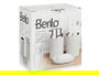 Berilo Set Baño 3 Piezas Gris 10.3x16x15.5 cm Plástico (Set de 12)