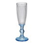 VIVALTO Copa puntos cava pie azul cobalto 180ml