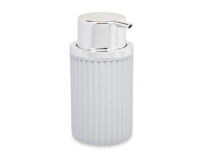 Berilo Dispensador Jabon Plastico Gris 450 ml 7x14.5x8.5 cm (Set de 32)