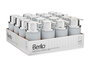 Berilo Dispensador Jabon Plastico Gris 450 ml 7x14.5x8.5 cm (Set de 32)