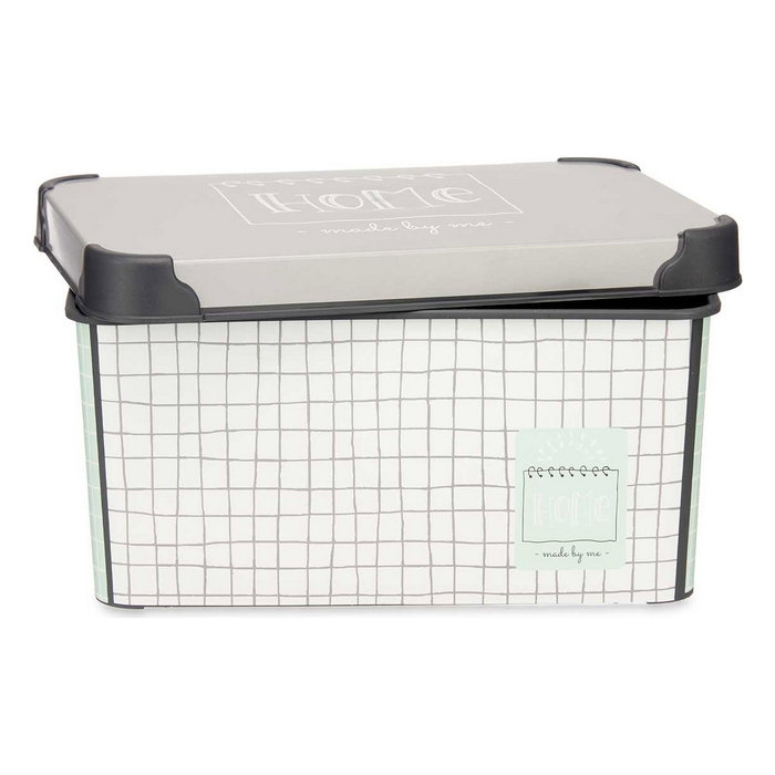 Caja de Almacenaje Kipit Home Plástico 5 L 19 x 13,5 x 29 cm