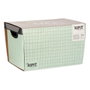 KIPIT Set de 3 Cajas de Plástico Estampado Home