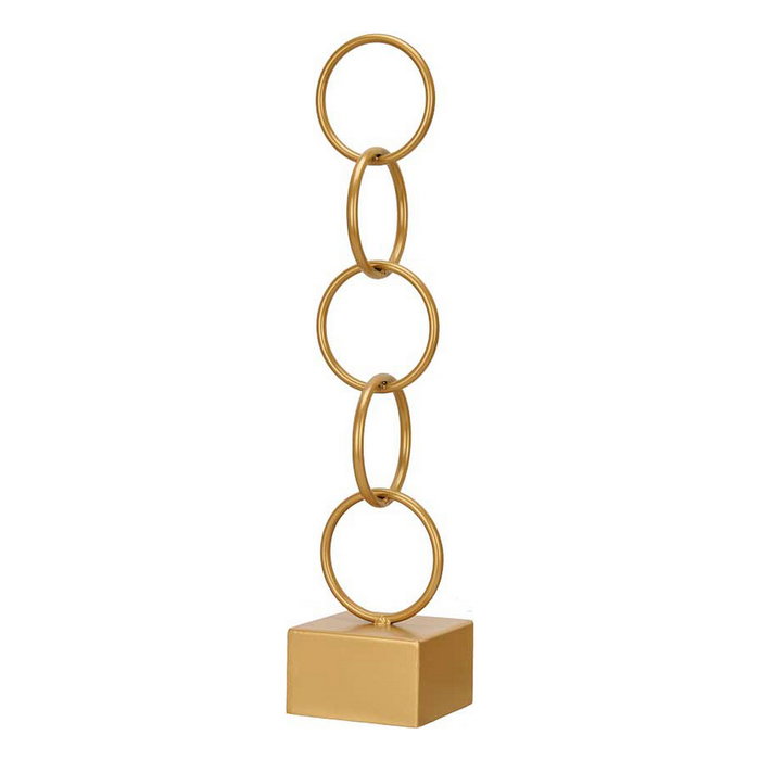 GIFTDECOR Figura Aros Oro Grande