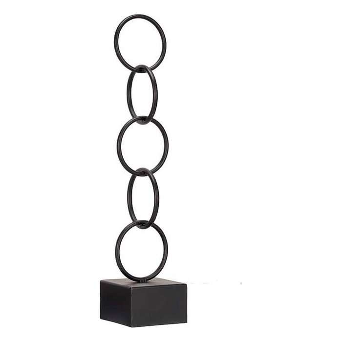 Giftdecor Figura Aros Negro Grande