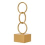 Giftdecor Figura Aros Oro Pequeño