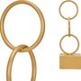 Giftdecor Figura Aros Oro Pequeño