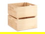 Giftdecor Caja Madera Abierta 30 x 30 cm Pino Natural