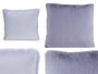 Giftdecor Cojín Pelo Corto Lila 40x40 cm (Set de 12)