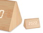 Giftdecor Reloj Digital Efecto Madera 11 cm x 7 cm x 8 cm Marron MDF Plastico PVC (Set de 12)