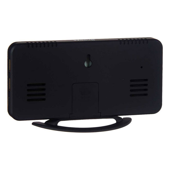 Giftdecor Reloj Espejo Negro