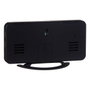 Giftdecor Reloj Espejo Negro