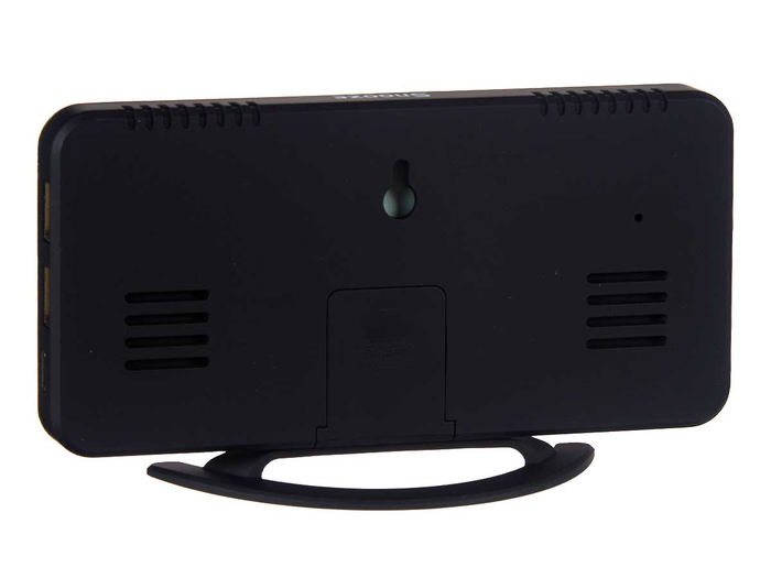 Giftdecor Reloj Espejo Negro 15.7x7.7x1.5 cm (Set de 12)