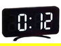 Giftdecor Reloj Espejo Negro 15.7x7.7x1.5 cm (Set de 12)