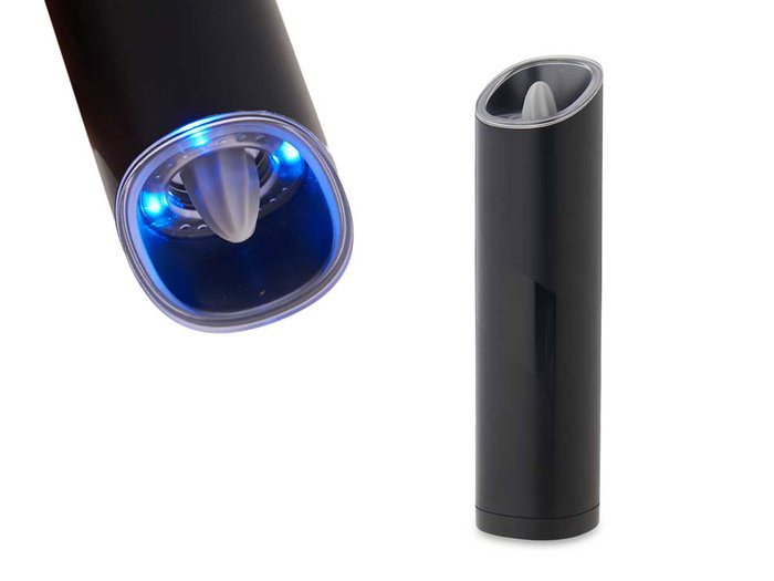 Kinvara Salero Pimentero Eléctrico con Luz LED y Molino Cerámico 5.2 x 20.3 x 5.2 cm Negro (Set de 12) Kinvara Salero Pimentero Eléctrico con Luz LED y Molino Cerámico 5.2 x 20.3 x 5.2 cm Negro (Set de 12)