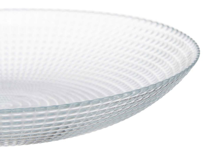 Pasabahce Set 6 Platos Hondo Generation Vidrio Transparente 21,5 cm (Set de 4)