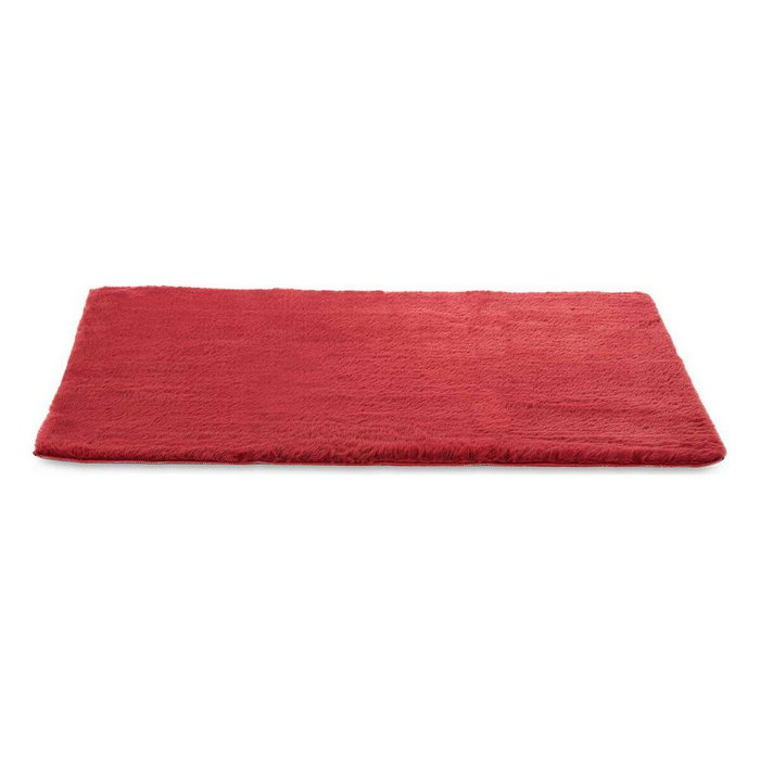 GIFTDECOR Alfombra Pelo Corto Granate 60 x 90 cm