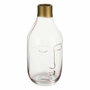 Giftdecor Jarrón Cristal Cara Rosa