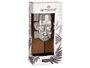 Giftdecor Cabeza Indio Con Base Plata Poliresina 17.5x10.5x36 cm (Set de 4)