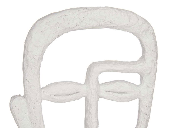 Giftdecor Cara Con Base Blanco Poliresina 19.5 x 38 x 10.5 cm (Set de 4) Giftdecor Cara Con Base Blanco Poliresina 19.5 x 38 x 10.5 cm (Set de 4)