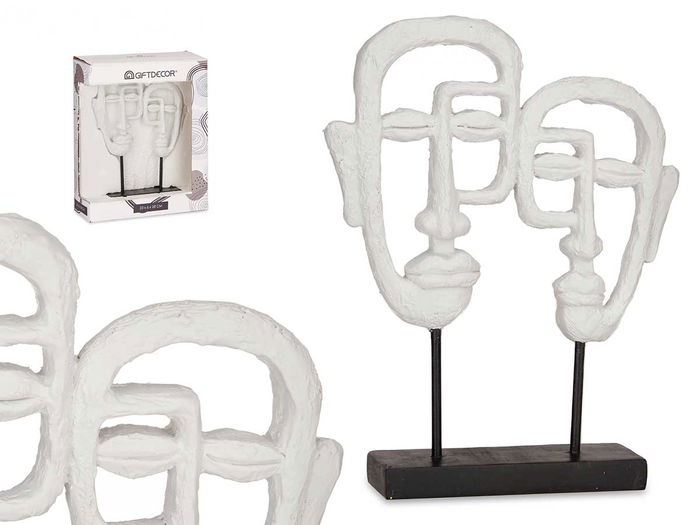 Giftdecor Espejo de Tocador Cara Doble con Base Blanco 27 x 32.5 x 10.5 cm (Set de 4) Giftdecor Espejo de Tocador Cara Doble con Base Blanco 27 x 32.5 x 10.5 cm (Set de 4)