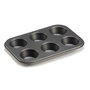 Molde para Horno Kinvara Gris oscuro 18,7 x 3,5 x 26,5 cm (6 Piezas) (12 Unidades)